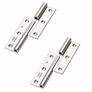 2 piese de balama de ecran de înaltă calitate, B-1004-1-R, înălțime: 75 mm, de la TAKIGEN, capacitate de încărcare: 15 kg (34 lbs), versiune: dreapta. Imaginea produsului