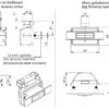 Dispozitiv de fixare de înaltă calitate cu funcție de închidere amortizată și mâner, fabricat din zamak, suprafață: negru, design: dreptunghiular, 14.03.043-0. Dispozitiv de fixare solid pentru rulotă, iaht, avion privat și multe altele, de la SISO Danemarca - imagine 4
