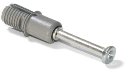 20 buc șuruburi de expansiune, din oțel și plastic, suprafață: zincată, 31,6 mm (1-1/4"), 5912905. Ancoră de conectare răspândită pentru conectori excentrici, rafturi, piese de dulap și multe altele, de la EMUCA - imagine 4