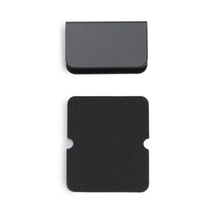 Contraplacă pentru grosimea sticlei 5 mm (13/64") K-110B, 35 mm (1-3/8") de la Sugatsune, neagră. Imaginea produsului