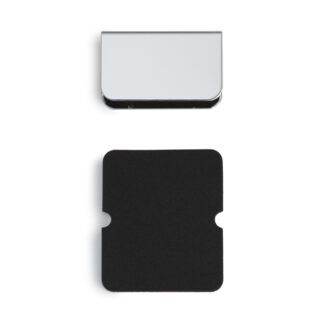 Contraplacă pentru grosimea sticlei 5 mm (13/64") K-110CR, 35 mm (1-3/8") de la Sugatsune, cromată. Imaginea produsului