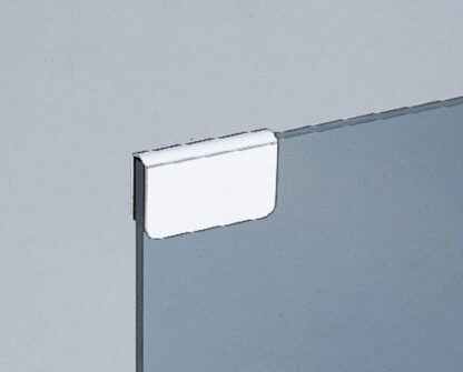 Contraplacă pentru grosimea sticlei 6 mm (15/64"), din oțel, suprafață: cromată, 35 mm (1-3/8"), K-110CR și K-110-P6. Omolog pentru ușa dulapului din sticlă, muscarul magnetic și multe altele, de Sugatsune / LAMP® (Japonia) - imagine 4