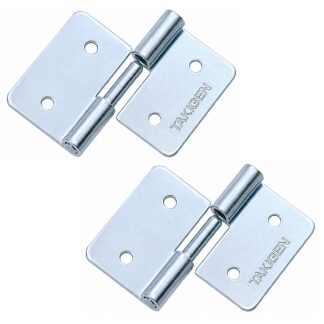 Balama compactă de ridicare din 2 piese, din oțel, capacitate de încărcare: 2 kg (5 lbs), 35 mm (1-3/8"), versiune: dreapta, B-56-R. Balama robustă pentru uși mici, trape de întreținere, carcase electronice și multe altele, de la TAKIGEN (Japonia)