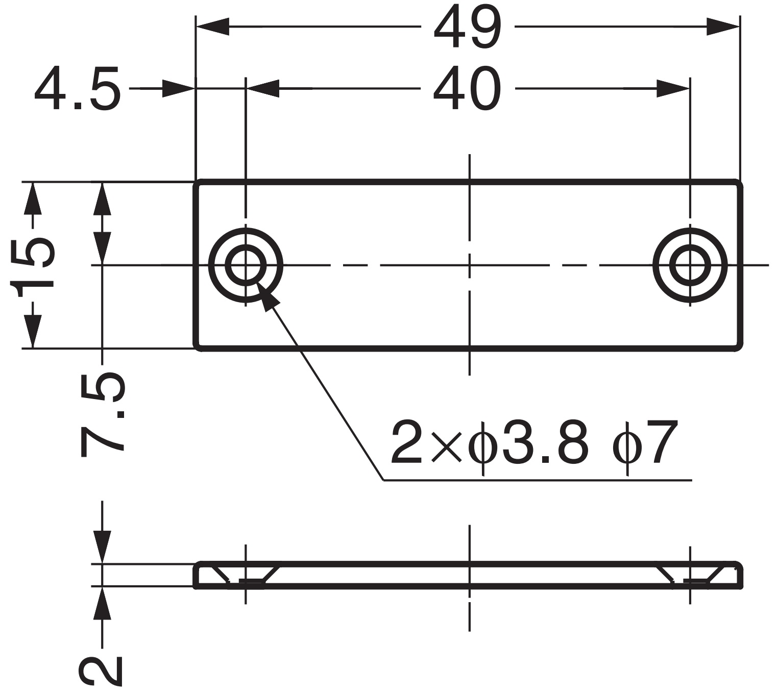 4 buc contraplacă magnetică rezistentă la coroziune acoperită cu oțel inoxidabil SUS304 (V2A), MC-JM49. Contraparte magnetică inoxidabilă pentru zăvoare magnetice, încuietoare magnetică, ușă dulap și multe altele, de Sugatsune / LAMP (Japonia®) - imagine 2