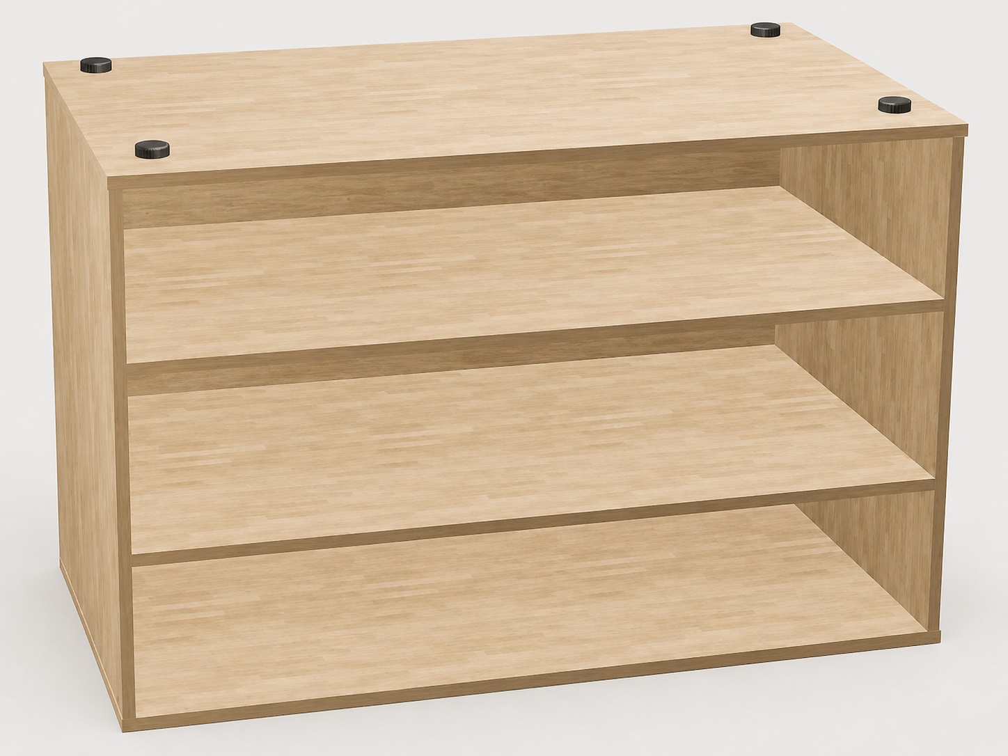 4 piese, reglator robust pentru mobilier, capacitate de încărcare: 400 kg (882 lbs), suprafață: neagră, ⌀19 mm (3/4"), versiune: standard, B571-19-BK. Picior reglabil pentru picioare de mese, picioare de mobilier, picioare pentru dulapuri și multe altele, de Kojima (Japonia) - imagine 5
