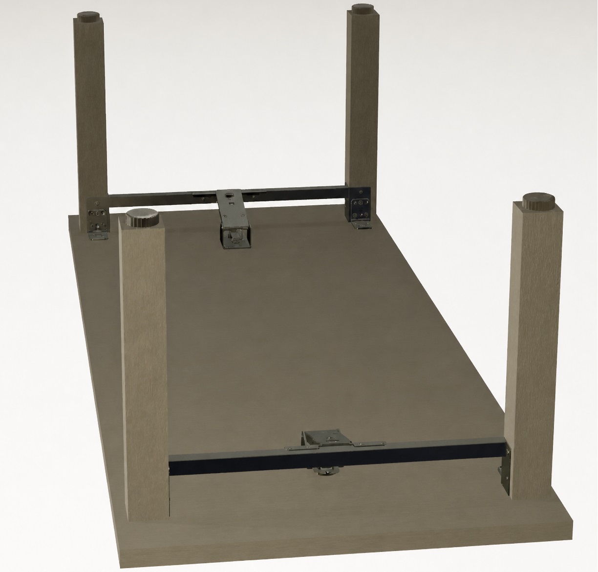 4 piese de reglaj robust pentru mobilier, capacitate de încărcare: 400 kg (882 lbs), suprafață: albă, ⌀19 mm (3/4"), versiune: standard, B571-19-WH. Picior reglabil pentru picioare de mese, picioare de mobilier, picioare pentru dulapuri și multe altele, de Kojima (Japonia) - imagine 6