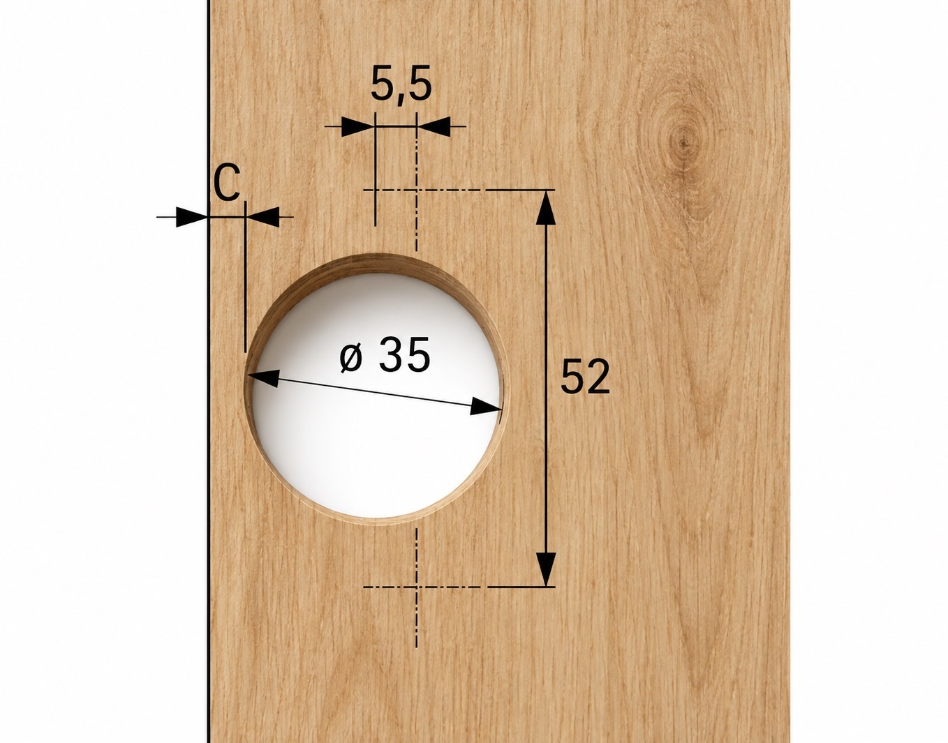 Balama de oală din oțel inoxidabil, suport: complet susținută (prezent), realizată din oțel inoxidabil, design: placă de montare cu distanță de 2 mm, 9289590. balama pentru mobilier din oțel inoxidabil rezistent la coroziune pentru mobilier de exterior și multe altele, de Hettich - imagine 4
