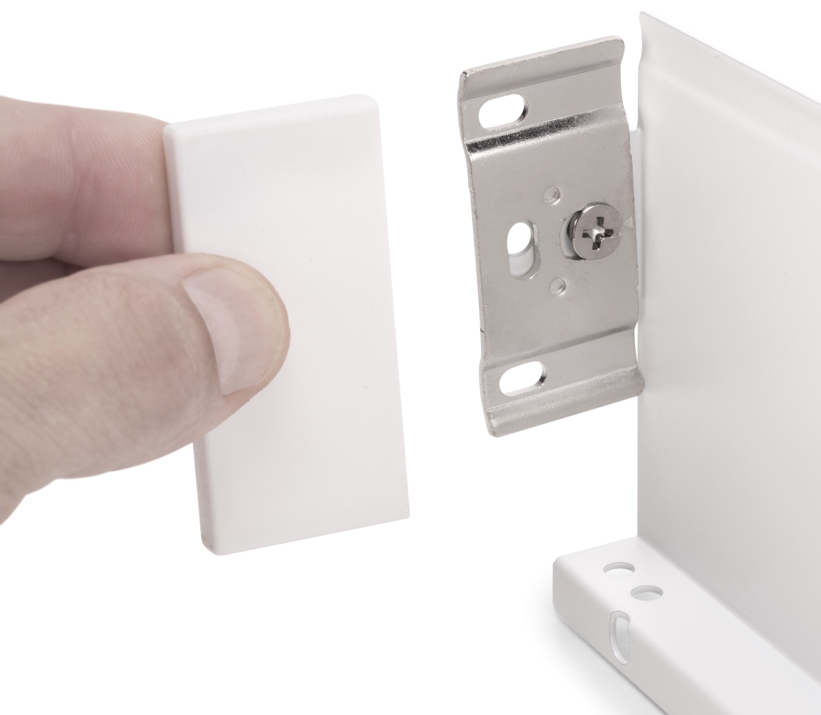 Set de sertare, cu rame extra subțiri, înălțime: 88 mm (3-15/32"), superfață: albă, 440 mm (17-21/64"), versiune: extensie parțială cu deschidere push-to-open, set de sertare 3275312. pentru mobilier de bucătărie și multe altele, de la EMUCA - imagine 8