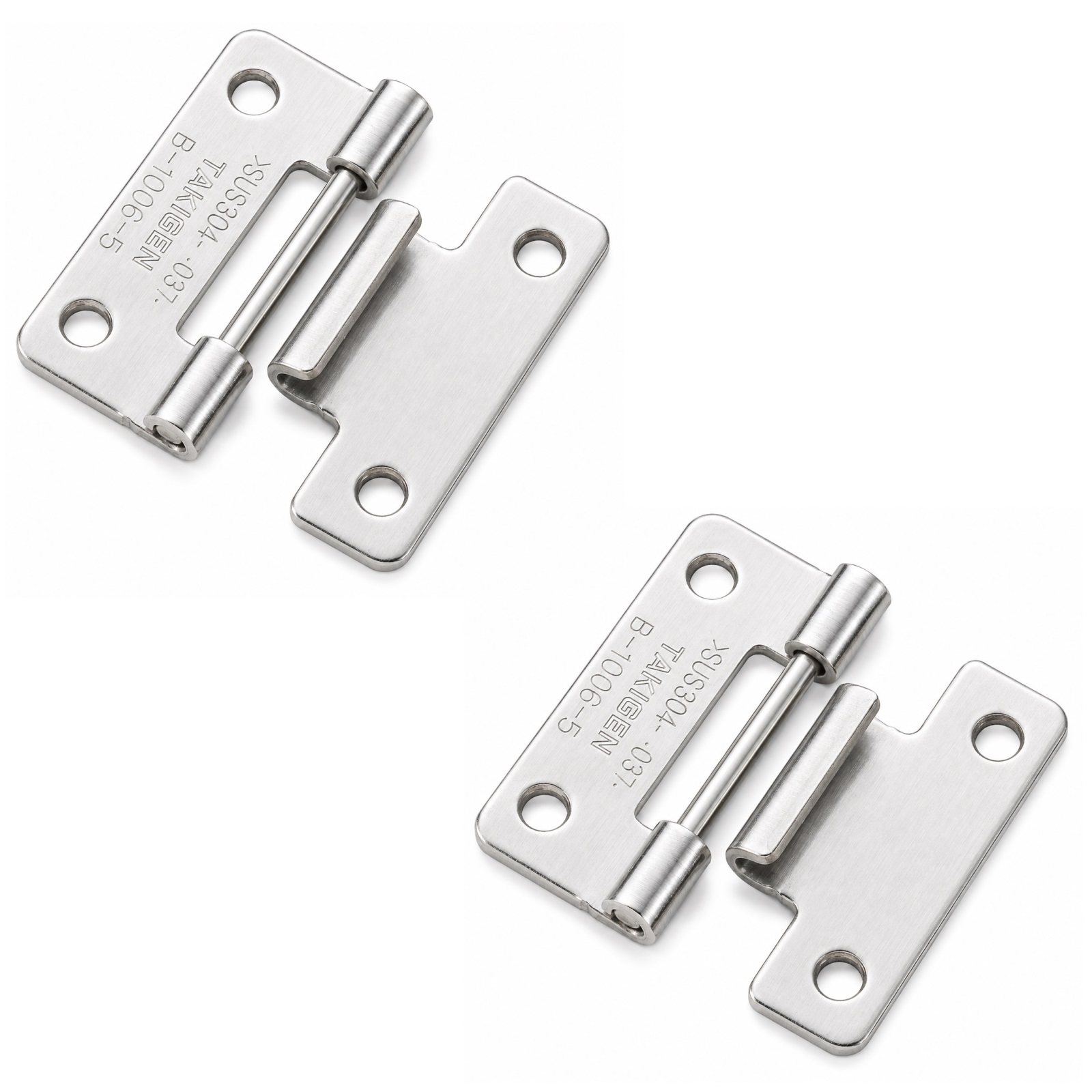 2 piese de balama plug-in de înaltă calitate, B-1006-5, înălțime: 30 mm, de la TAKIGEN, capacitate de încărcare: 2 kg (5 lbs). Imaginea produsului