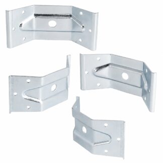 4 piese, potrivire robustă la unghi de masă, 126 mm (4-61/64"), versiune: 1 orificiu pentru montare centrală, 11.07.040-1.