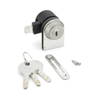 Lacăt cu pârghie, pentru uși de sticlă, cu chei similare 1300GL-D, de Sugatsune / LAMP (Japonia)