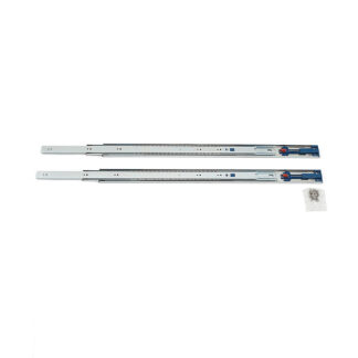 Extensie completă din oțel, detașabilă, amortizată cu slow-close, lungime nominală: 700 mm, 4670-700, de Sugatsune / LAMP (Japonia)