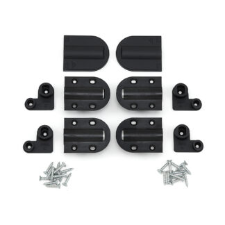 Balama cu amortizare soft-close, cu capac, negru HG-JHM20-80BL, de Sugatsune / LAMP (Japonia)