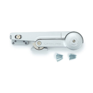 Închidător de uși cu amortizor de închidere ușoară, culoarea suprafeței: Argintiu, LDC-N22SL, de la Sugatsune / LAMP (Japonia)