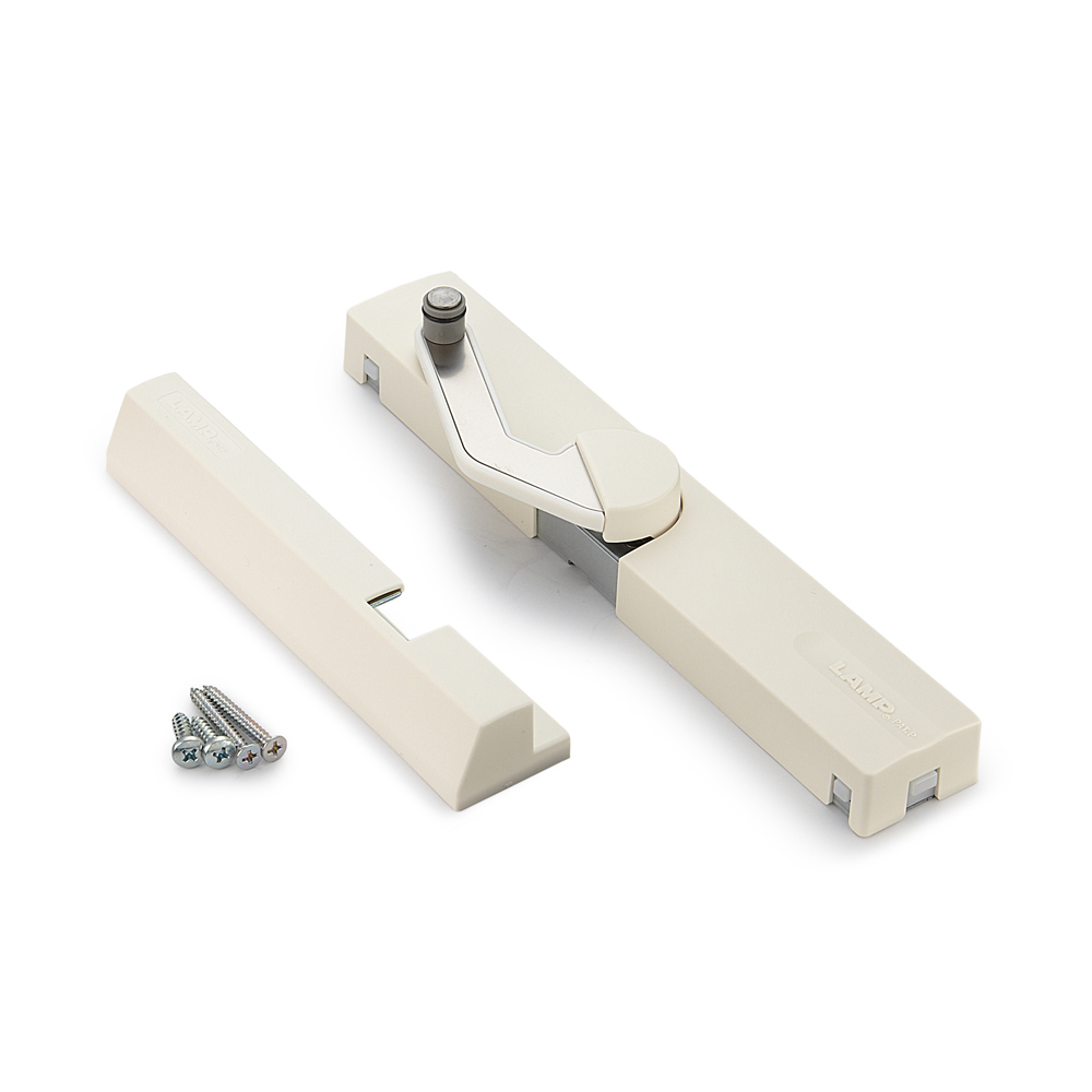 Amortizor de ușă LDD-S-LWT. Soft-lock pentru uși retrofit, de Sugatsune / LAMP (Japonia)