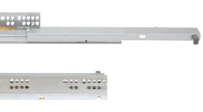 Glisiere sub pardoseală, capacitate de încărcare: 30 kg (67 lbs), 300 mm (11-13/16"), versiune: extensie completă cu închidere amortizată, 3124105. Extensibili de înaltă calitate pentru sertare din lemn, sertare din lemn, rafturi din lemn și multe altele, de la EMUCA - imagine 5