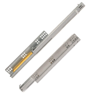 Glisiere sub pardoseală, 3123105, 300 mm (11-13/16"), de la EMUCA, capacitate de încărcare: 25 kg (56 lbs), versiune: extensie parțială cu push-to-open. Imaginea produsului
